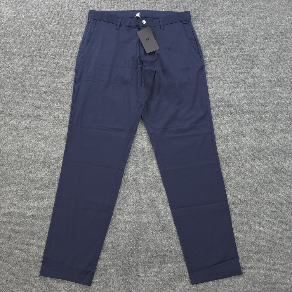 Fabletics Pants Mens 34x33 Blue The High Side Chino Classic Fit Stretch‎ NEW